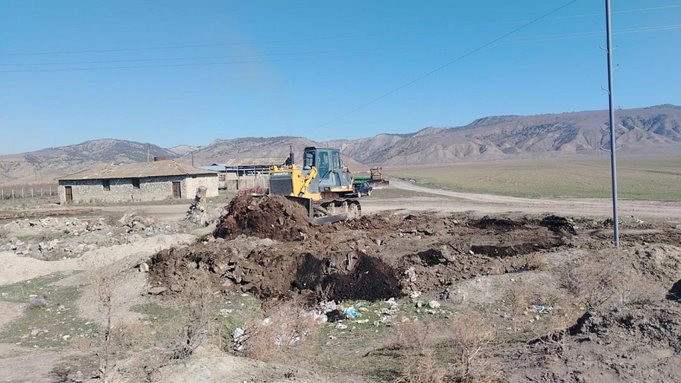 Ərəbocaq kəndində aparılan təmizlik işləri yekunlaşıb