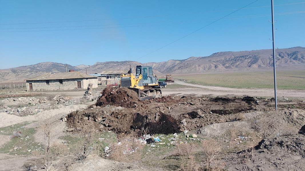 Ərəbocaq kəndində aparılan təmizlik işləri yekunlaşıb