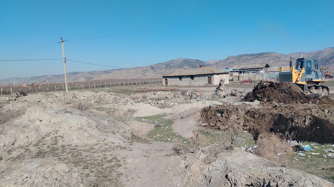 Ərəbocaq kəndində aparılan təmizlik işləri yekunlaşıb